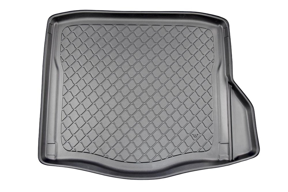Mercedes CLA sedan (met flap rechts) 2013-2018 kofferbakmat Mercedes CLA sedan (met flap rechts) 2013-2018 kofferbakmat