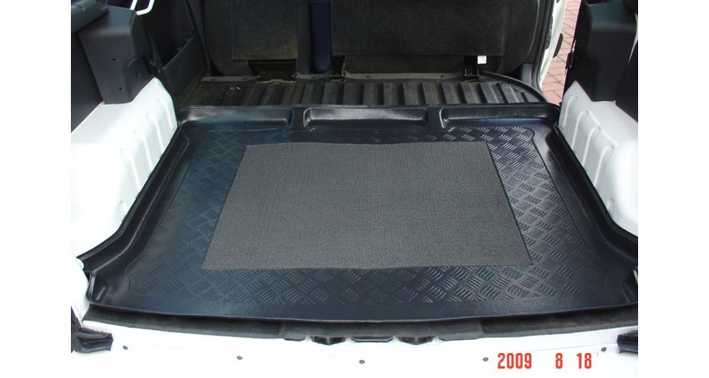 Citroen Berlingo Multi Space / Peugeot Partner / Bestelwagen / 5 deurs Bestelwagen / 5 deurs 1998-2007 achterbank naar voren geschoven - Guardliner Kofferbakmat Citroen Berlingo Multi Space / Peugeot Partner / Bestelwagen / 5 deurs Bestelwagen / 5 deurs 1998-2007 achterbank naar voren geschoven - Guardliner Kofferbakmat