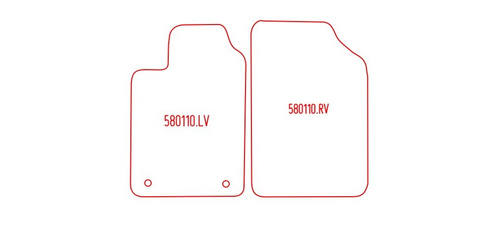Automattenset 4-delig Naaldvilt - Zwart voor Renault Clio Clio II - 1998 - 2005 Automattenset 4-delig Naaldvilt - Zwart voor Renault Clio Clio II - 1998 - 2005