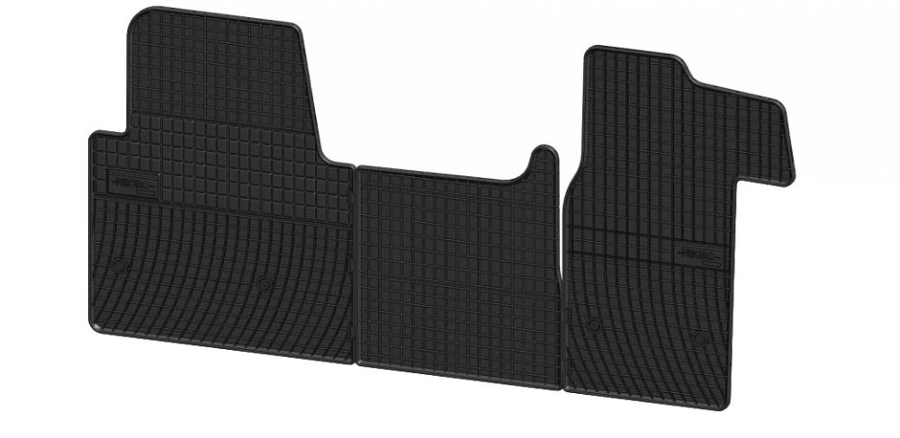 Rubbermatten set - 3-delig voor Opel Movano 2010-2021 / Renault Master / Nissan NV400 2010-2021 / Interstar 2022-heden Rubbermatten set - 3-delig voor Opel Movano 2010-2021 / Renault Master / Nissan NV400 2010-2021 / Interstar 2022-heden