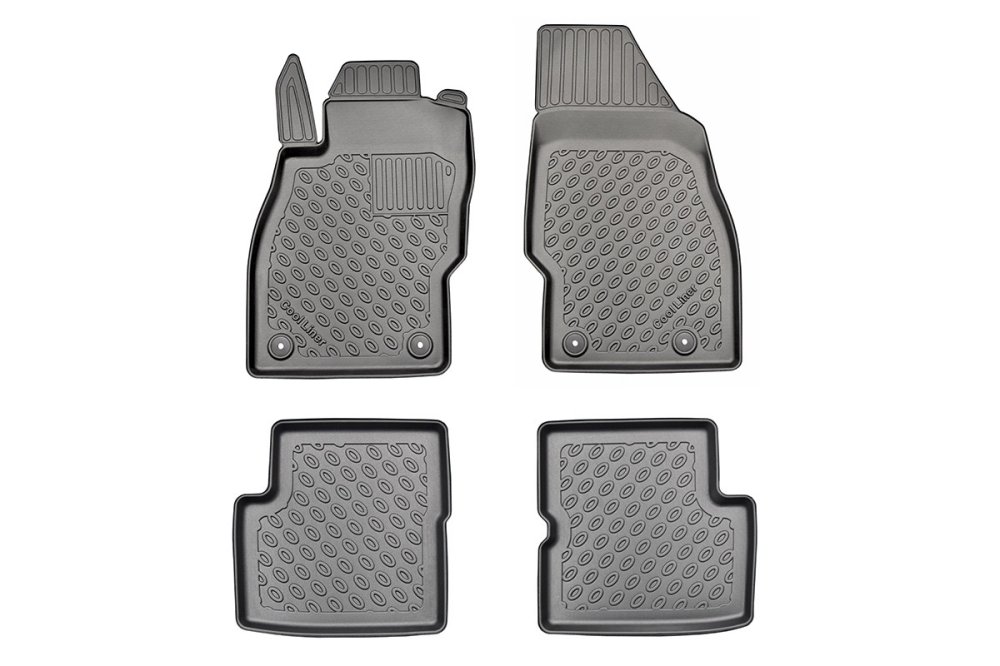 Opel Corsa D 2006-2014 / Corsa E 2014-2019-Schaalmatten 3D Opel Corsa D 2006-2014 / Corsa E 2014-2019-Schaalmatten 3D