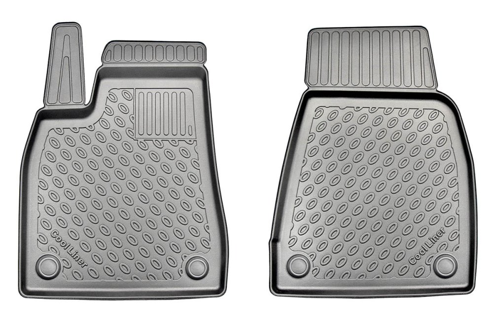 Tesla Model X 6/7 persoons 2016-2020 (set voormatten) - Schaalmatten 3D Tesla Model X 6/7 persoons 2016-2020 (set voormatten) - Schaalmatten 3D