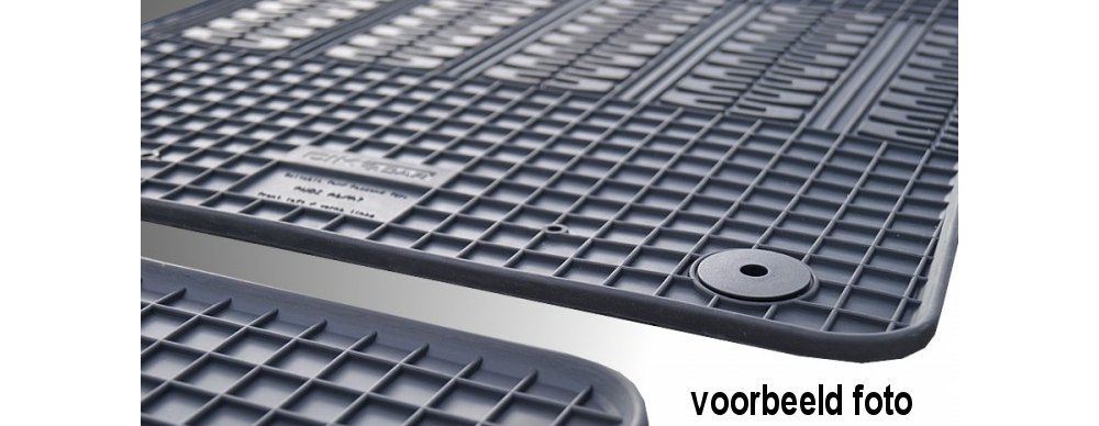 Citroen Berlingo - Peugeot Partner van 2008 t/m 2018 - Rubbermatten - voorset Citroen Berlingo - Peugeot Partner van 2008 t/m 2018 - Rubbermatten - voorset