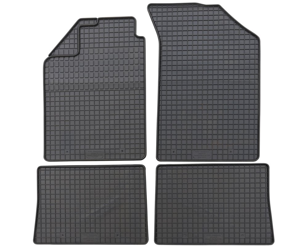 Renault Clio II vanaf 10-2000 t/m heden / Clio III vanaf 06-2001 t/m 09-2005 - Rubbermatten Renault Clio II vanaf 10-2000 t/m heden / Clio III vanaf 06-2001 t/m 09-2005 - Rubbermatten
