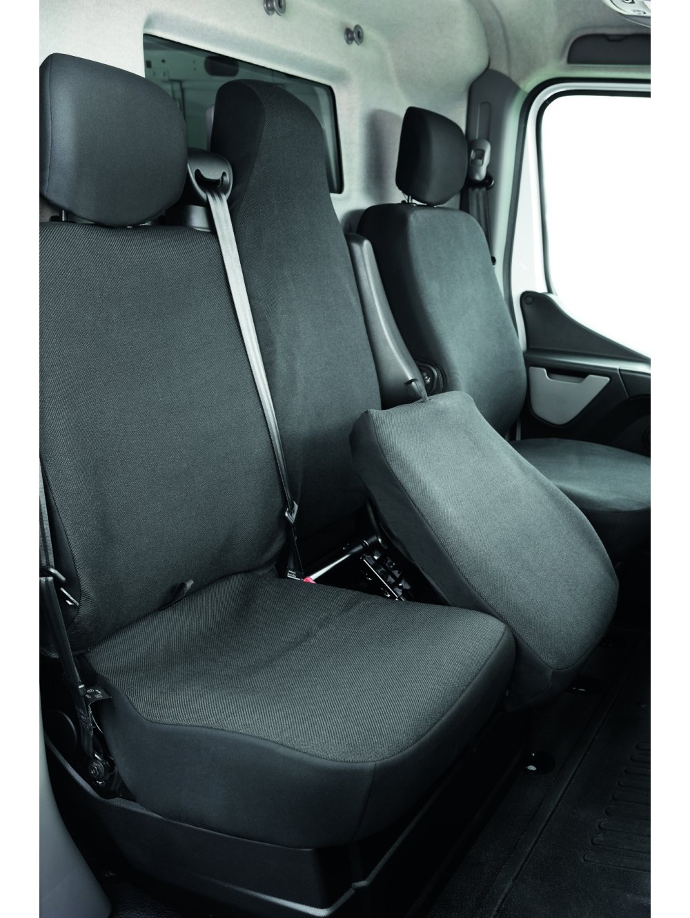 Pasvorm stoelhoezenset - Opel Movano 2010-2021 - Renault Master 2010-heden - Nissan NV400/Interstar 2010-heden - Stoel/Duobank Pasvorm stoelhoezenset - Opel Movano 2010-2021 - Renault Master 2010-heden - Nissan NV400/Interstar 2010-heden - Stoel/Duobank
