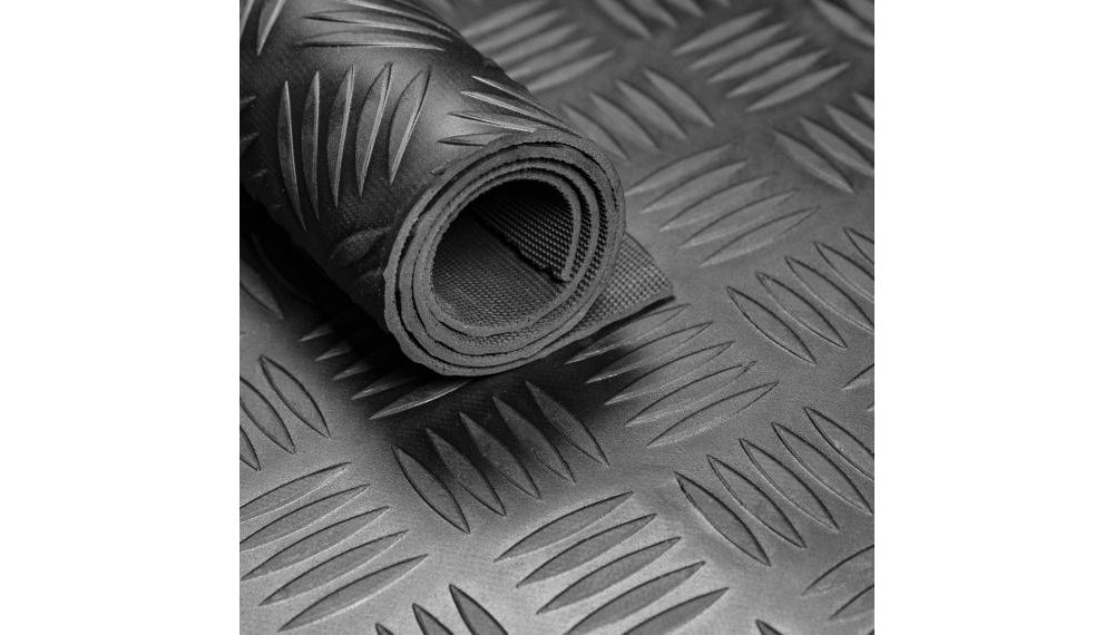 Traanplaatrubber 140 cm, 3 mm dik Traanplaatrubber 140 cm, 3 mm dik