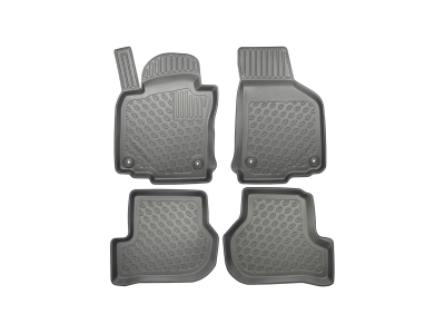 Volkswagen Golf V/ Golf VI 2003-2012 / Volkswagen Jetta 2005-2011 / Volkswagen Scirocco 2008-heden / Skoda Octavia 2004-2013-Schaalmatten 3D Volkswagen Golf V/ Golf VI 2003-2012 / Volkswagen Jetta 2005-2011 / Volkswagen Scirocco 2008-heden / Skoda Octavia 2004-2013-Schaalmatten 3D