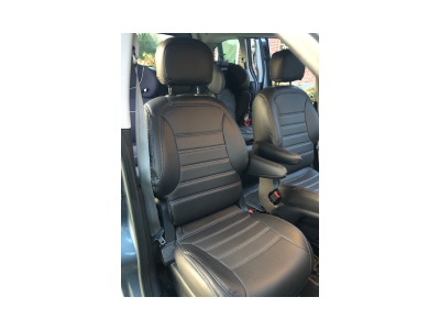 Pasvorm stoelhoezen set (stoel en stoel) Citroen Berlingo / Peugeot Partner 2008 t/m 2018 - Kunstleer zwart Pasvorm stoelhoezen set (stoel en stoel) Citroen Berlingo / Peugeot Partner 2008 t/m 2018 - Kunstleer zwart